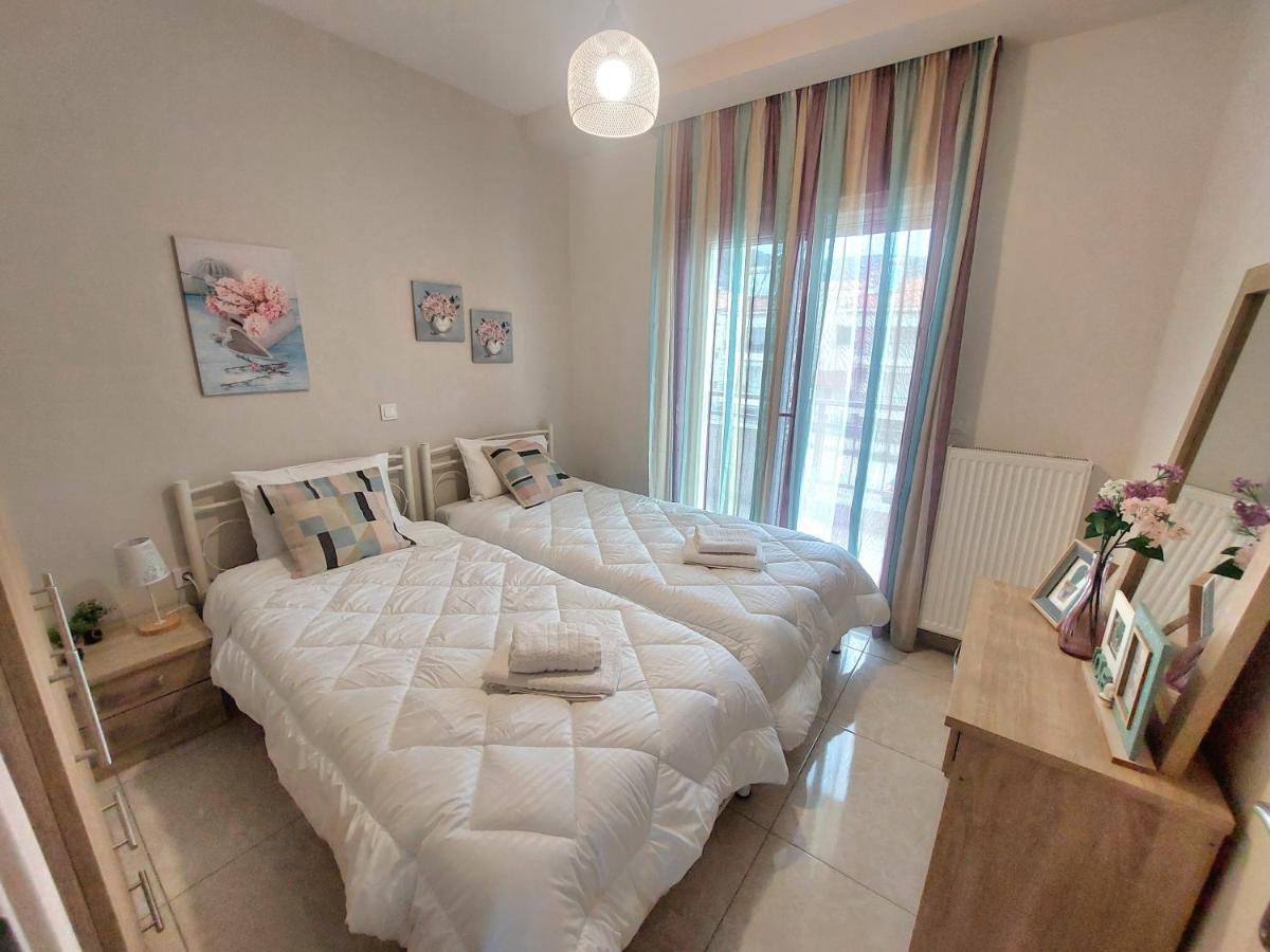Myrsini'S Sea View Apartment Неа-Перамос Екстер'єр фото